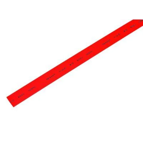 Трубка термоусадочная 10.0/5.0 1м красн. REXANT 21-0004