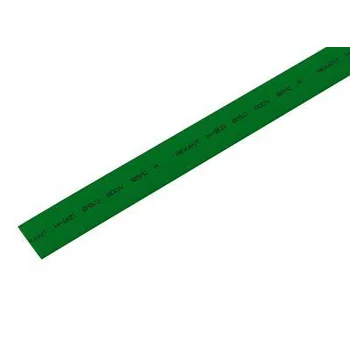 Трубка термоусадочная 15.0/7.5 1м зел. REXANT 21-5003