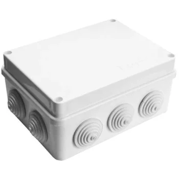 Коробка распределительная ОП 150х110х70мм IP54 10 выходов 10 гермовводов крышка на винтах бел. Eppla Коробка распределительная ОП 150х110х70мм IP54 10 выходов 10 гермовводов крышка на винтах бел. Eppla