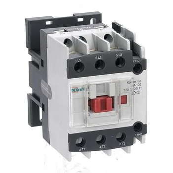 Контактор КМ-103 32А кат. 380В AC 1НО+1НЗ AC-3 DEKraft 22124DEK