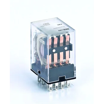 Реле промежуточное ПР-102 5А 24В DC 4 конт. с LED-индикацией DEKraft 23887DEK