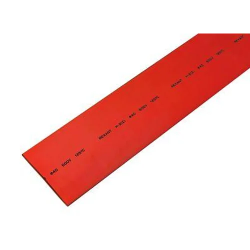 Трубка термоусадочная 40.0/20.0 1м красн. Rexant 24-0004