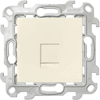 Розетка компьютерная СП Simon 24 RJ45 кат.5E UTP IP20 механизм сл. кость Simon 2410598-031 Розетка компьютерная СП Simon 24 RJ45 кат.5E UTP IP20 механизм сл. кость Simon 2410598-031