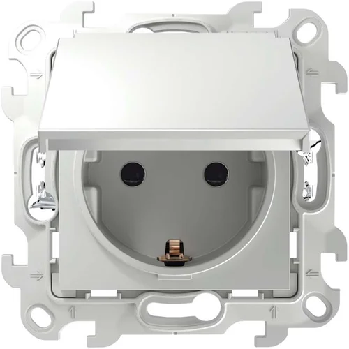 Розетка 1-м СП Simon 24 16А IP44 2P+E Push&Go механизм бел. Simon 2420448-030 Розетка 1-м СП Simon 24 16А IP44 2P+E Push&Go механизм бел. Simon 2420448-030