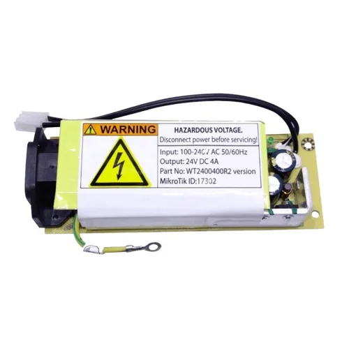 Блок питания 24V, 4A, 96W для Mikrotik Cloud Core Routers (CCR1016 и CCR1036)