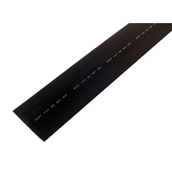 Трубка термоусадочная 60.0/30.0 1м черн. Rexant 25-0060