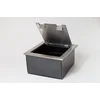 Люк на 4 поста (45х45), из нержавеющей стали, с коробкой, IP40