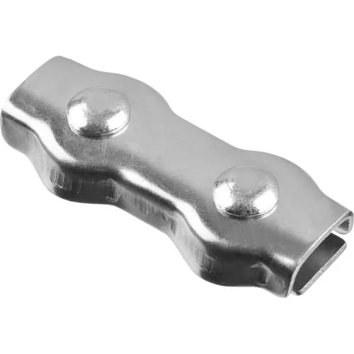 Зажим-трос двойной 8мм ЗУБР Зажим-трос двойной 8мм ЗУБР