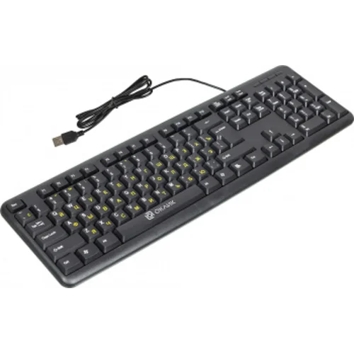 Клавиатура Оклик 130M черный USB (337077)