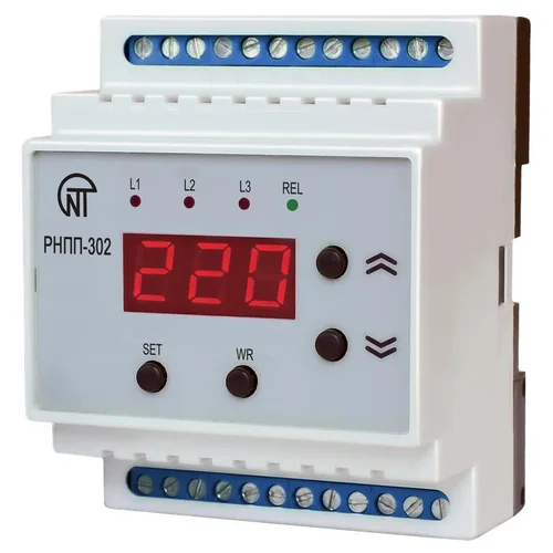 Реле напряжения РНПП-302 3ф НовАтек-Электро 3425600302 Реле напряжения РНПП-302 3ф НовАтек-Электро 3425600302