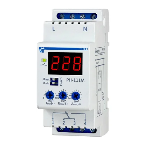 Реле напряжения РН-111М 1ф НовАтек-Электро 3425601111