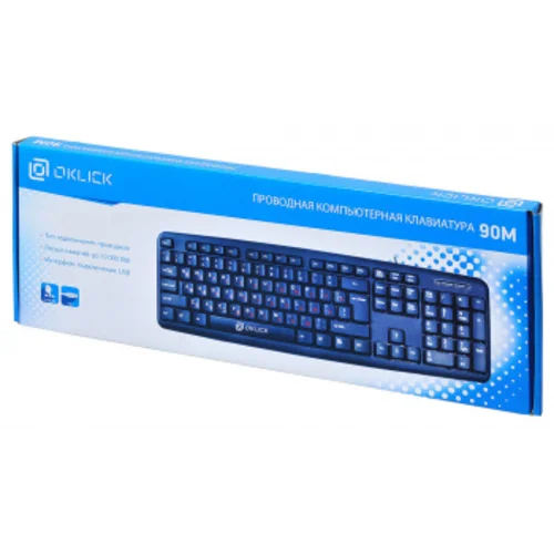 Клавиатура Оклик 90M черный USB Клавиатура Оклик 90M черный USB