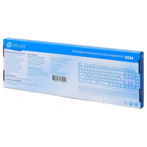 Клавиатура Оклик 90M черный USB Клавиатура Оклик 90M черный USB