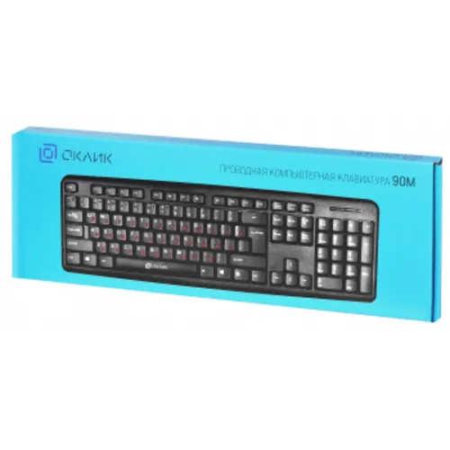 Клавиатура Оклик 90M черный USB Клавиатура Оклик 90M черный USB