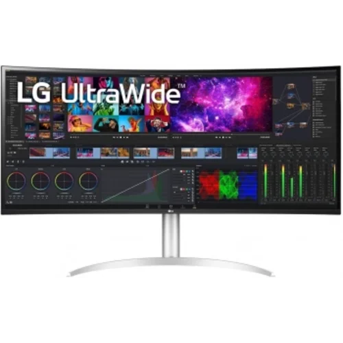 Монитор LG 39.7" 40WP95C-W черный NANO IPS LED 21:9 (Ultrawide) HDMI M/M матовая HAS Piv 300cd 178гр