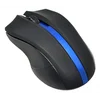 Мышь Оклик 615MW черный/синий оптическая (1200dpi) беспроводная USB для ноутбука (3but)