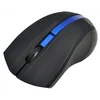 Мышь Оклик 615MW черный/синий оптическая (1200dpi) беспроводная USB для ноутбука (3but)