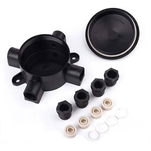 Коробка распределительная ОП 4-х рожк. У-409 полиамид ПЭМИ 43Б16А4094 Коробка распределительная ОП 4-х рожк. У-409 полиамид ПЭМИ 43Б16А4094