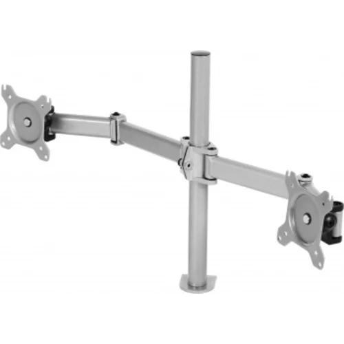 Кронштейн для мониторов Cactus CS-VM-D29-AL серебристый 13"-27" макс.8кг настольный поворот и наклон