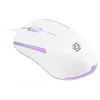 Мышь Оклик 245M белый оптическая (1000dpi) USB (3but)