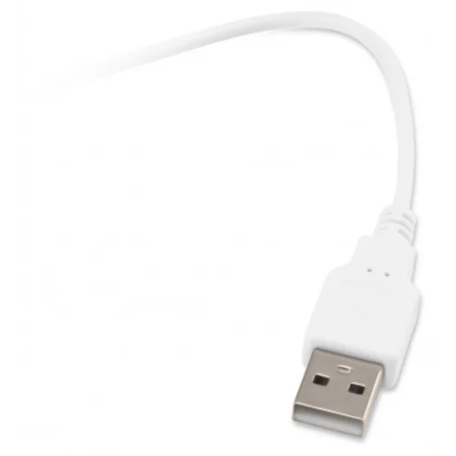Мышь Оклик 245M белый оптическая (1000dpi) USB (3but)