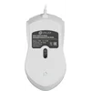 Мышь Оклик 245M белый оптическая (1000dpi) USB (3but)