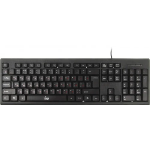 Клавиатура + мышь Оклик 621M IRU клав:черный мышь:черный USB (475653)