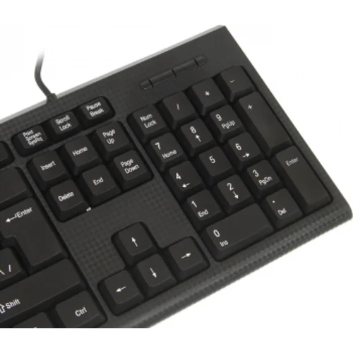 Клавиатура + мышь Оклик 621M IRU клав:черный мышь:черный USB (475653)