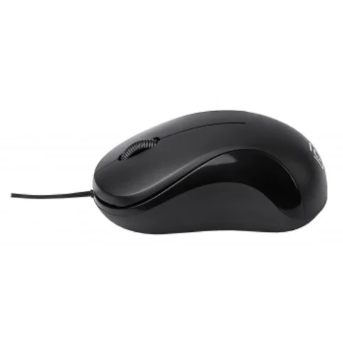 Мышь Оклик 115SR черный оптическая (1000dpi) USB для ноутбука (3but)