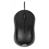 Мышь Оклик 115SR черный оптическая (1000dpi) USB для ноутбука (3but)