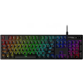 Клавиатура HyperX Alloy Origins механическая черный USB for gamer LED (4P4F6AA#ABA) Клавиатура HyperX Alloy Origins механическая черный USB for gamer LED (4P4F6AA#ABA)
