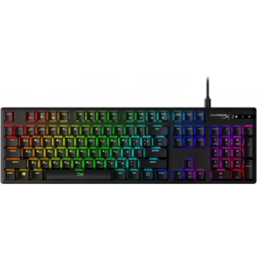 Клавиатура HyperX Alloy Origins механическая черный USB for gamer LED (4P4F6AA#ABA) Клавиатура HyperX Alloy Origins механическая черный USB for gamer LED (4P4F6AA#ABA)