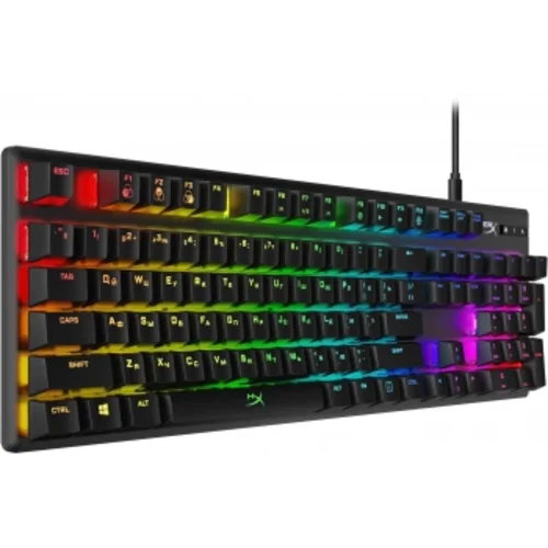 Клавиатура HyperX Alloy Origins механическая черный USB for gamer LED (4P4F6AA#ABA) Клавиатура HyperX Alloy Origins механическая черный USB for gamer LED (4P4F6AA#ABA)