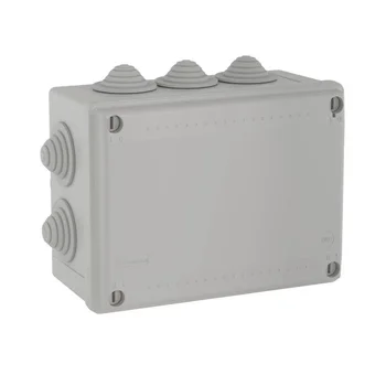 Коробка распределительная ОП 150х110х70мм IP55 10 каб. ввод DKC 54000 Коробка распределительная ОП 150х110х70мм IP55 10 каб. ввод DKC 54000
