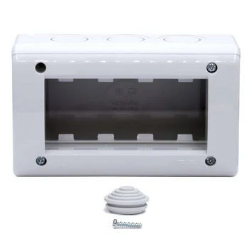 Коробка установочная под VIVA 4 мод. настен. IP40 DKC 54740 Коробка установочная под VIVA 4 мод. настен. IP40 DKC 54740