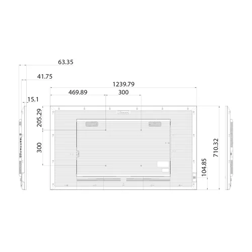 Панель Hisense 55" 55DM66D черный D-LED DID LED 8ms 16:9 HDMI матовая 1200:1 500cd 178гр/178гр 3840x Панель Hisense 55" 55DM66D черный D-LED DID LED 8ms 16:9 HDMI матовая 1200:1 500cd 178гр/178гр 3840x