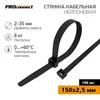 Хомут кабельный 2.5х150 нейл. черн. (уп.100шт) PROCONNECT 57-0151 Хомут кабельный 2.5х150 нейл. черн. (уп.100шт) PROCONNECT 57-0151