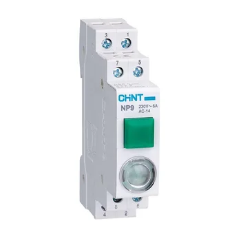 Кнопка модульная NP9-10D3/1 с подсветкой 1НО AC/DC 230В зел. (R) CHINT 584054 Кнопка модульная NP9-10D3/1 с подсветкой 1НО AC/DC 230В зел. (R) CHINT 584054