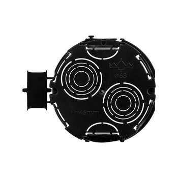 Коробка подрозеточная для сплошных стен черн. под 2 модуля безвинтов. DKC 59302 Коробка подрозеточная для сплошных стен черн. под 2 модуля безвинтов. DKC 59302
