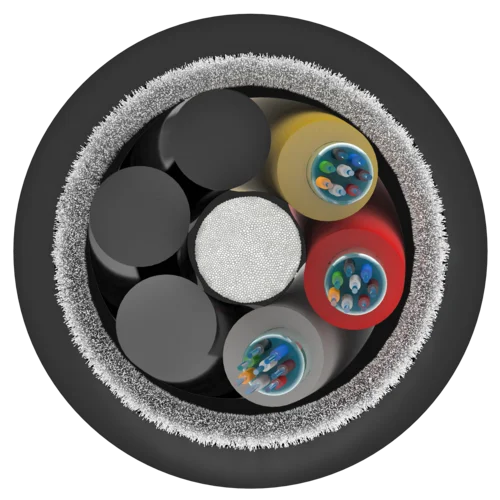 Кабель оптический Alpha Mile ADSS, 6 волокон