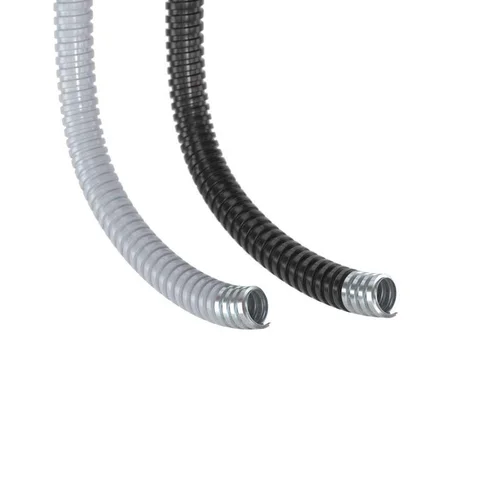 Металлорукав в ПВХ изоляции DN 12мм Dвн.12.0мм Dнар.16.0мм без протяжки черн. (уп.50м) DKC 6071R-012