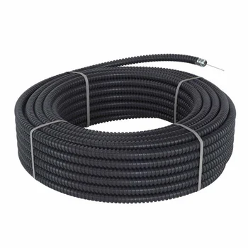 Металлорукав DN 20мм в герметичной ПВХ изоляции низкотемпературный Dвн 20.5мм Dнар 25.5 с протяжкой Металлорукав DN 20мм в герметичной ПВХ изоляции низкотемпературный Dвн 20.5мм Dнар 25.5 с протяжкой