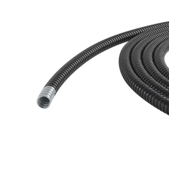 Металлорукав DN 40мм в герметичной ПВХ изоляции Dвн. 40мм Dнар. 46мм черн. (уп.25м) DKC 6071R-040N Металлорукав DN 40мм в герметичной ПВХ изоляции Dвн. 40мм Dнар. 46мм черн. (уп.25м) DKC 6071R-040N