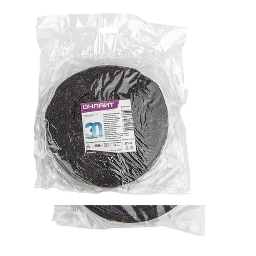 Изолента ХБ 20мм (рул.30м) 61 162 OIT-H20-30/BL 375г ОНЛАЙТ 61162