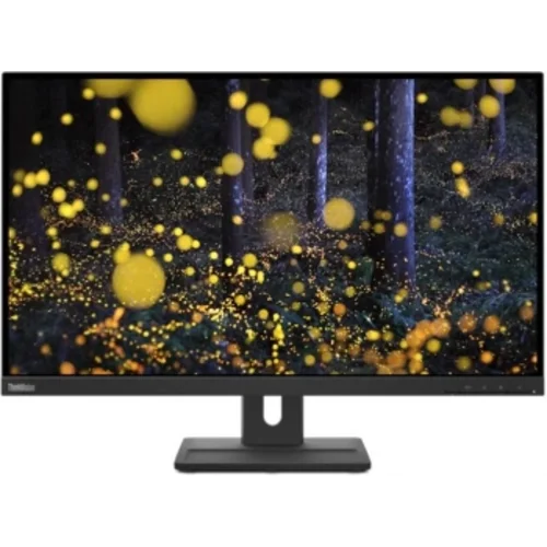 Монитор Lenovo 27" ThinkVision E27q-20 черный IPS LED 4ms 16:9 HDMI M/M матовая HAS Piv 1000:1 350cd Монитор Lenovo 27" ThinkVision E27q-20 черный IPS LED 4ms 16:9 HDMI M/M матовая HAS Piv 1000:1 350cd