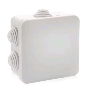 Коробка распределительная ОП 70х70х40мм 7 вводов IP55 бел. Ruvinil 67030Б Коробка распределительная ОП 70х70х40мм 7 вводов IP55 бел. Ruvinil 67030Б