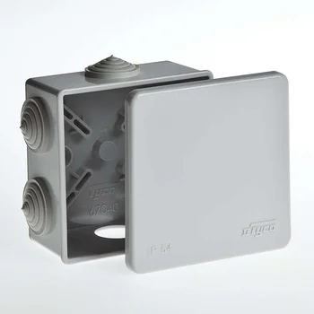 Коробка распределительная ОП 85х85х40мм IP54 Ruvinil 67040 Коробка распределительная ОП 85х85х40мм IP54 Ruvinil 67040