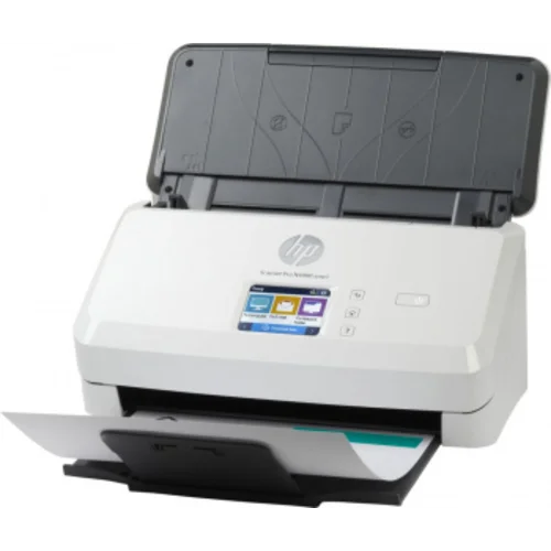 Сканер протяжный HP ScanJet Pro N4000 snw1 (6FW08A) A4 белый/черный