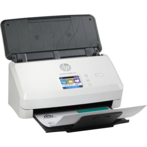 Сканер протяжный HP ScanJet Pro N4000 snw1 (6FW08A) A4 белый/черный