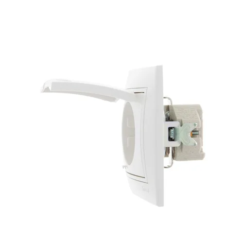 Розетка 1-м СП Mira 16А IP20 с заземл. с защ. крышкой с бел. вставкой керамика бел. LEZARD 701-0202- Розетка 1-м СП Mira 16А IP20 с заземл. с защ. крышкой с бел. вставкой керамика бел. LEZARD 701-0202-